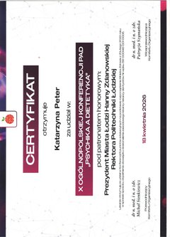 Certyfikat